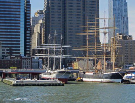Seaport District of New York City