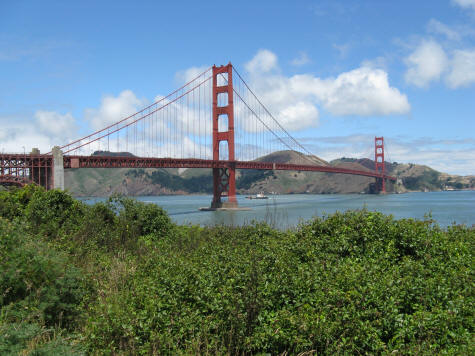 Golden Gate Bridge in the United States